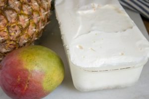 Trpcial Ice Cream ready to freeze