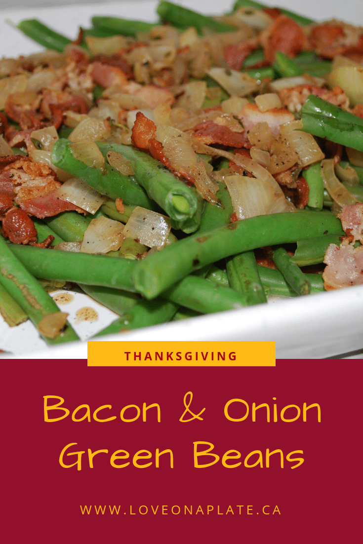 Green Beans with Bacon and onion