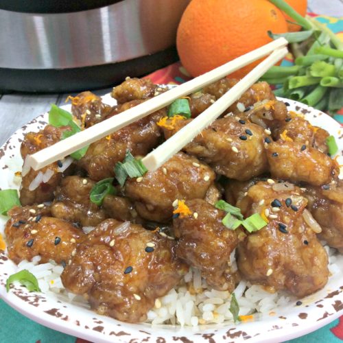 Instant Pot Orange chicken