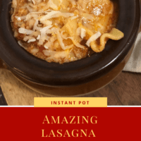 Instant Pot Lasaga Soup