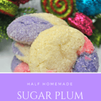 Sugar Plum Sparkle Cookies