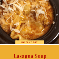 Instant Pot Lasaga Soup