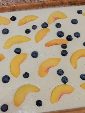 Sheet Pan Fruit Pancakes