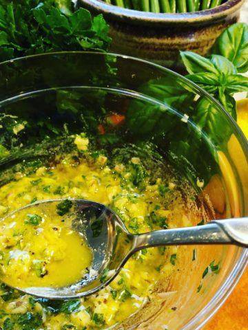 Greek Roasted Salmon Vinaigrette