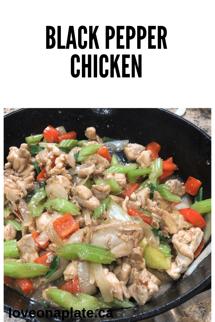 Black Pepper Chicken - Love On A Plate Meal Prep