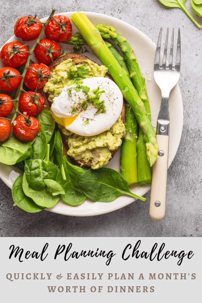 30 Day Meal Planning Challenge with Love on a Plate