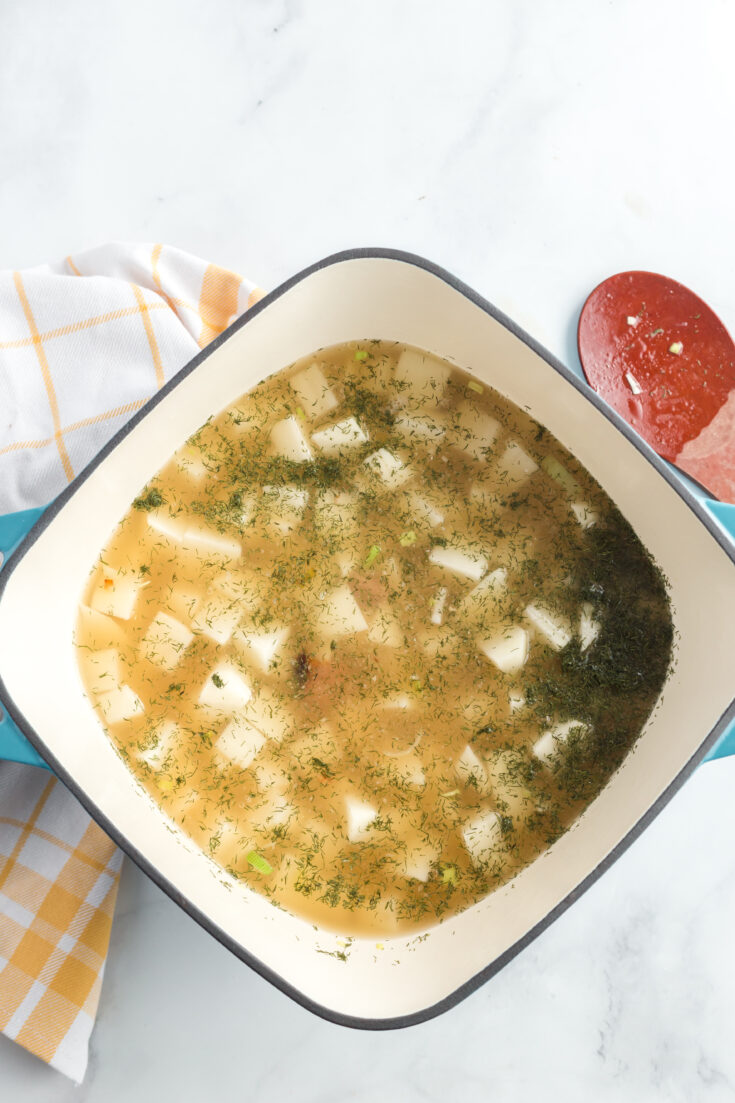 Potato Dill Soup Love On A Plate Soups Potato Dill Soup